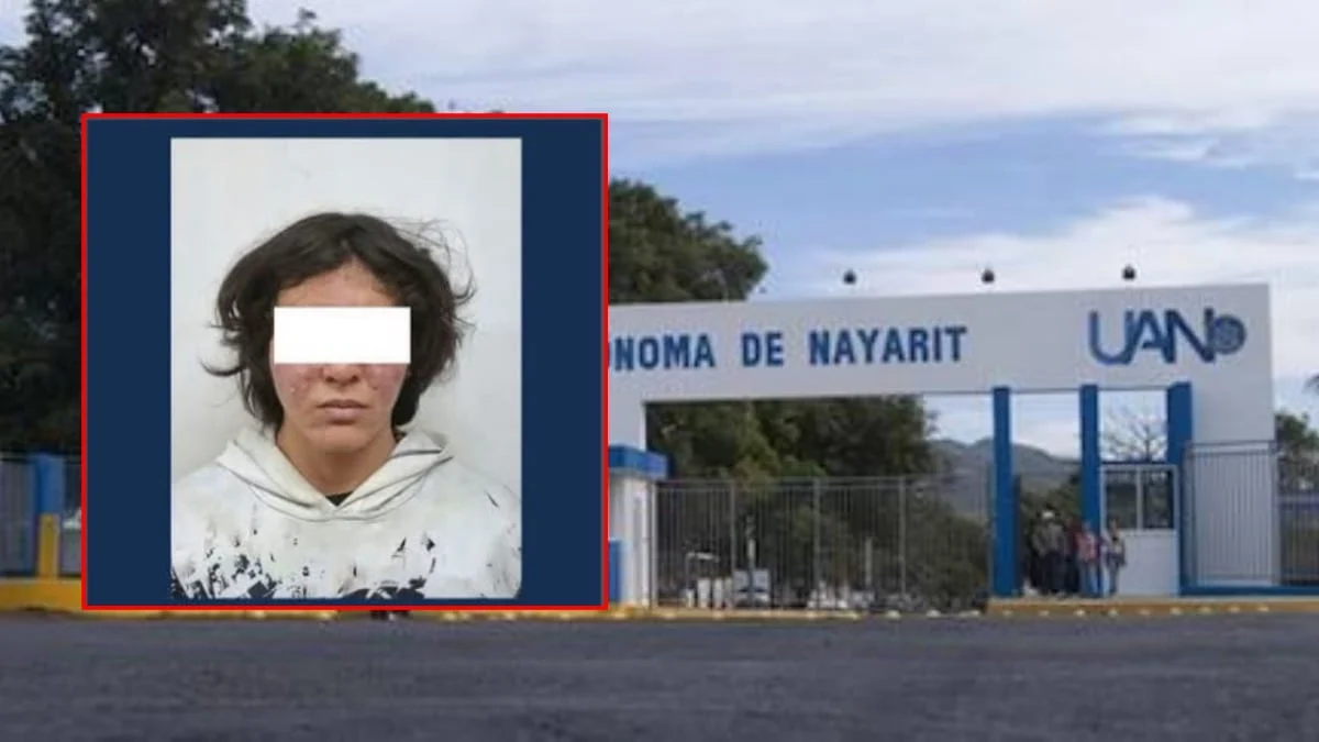 Instalaciones de la universidad donde fue detenido un joven presuntamente armado en Tepic