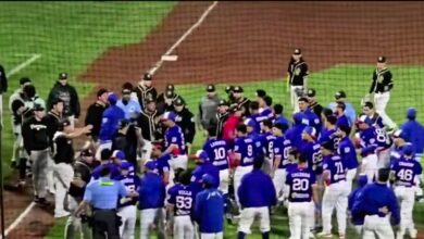 Sancionan a ocho peloteros tras aparatosa riña en la Liga Estatal de Béisbol de Chihuahua 2