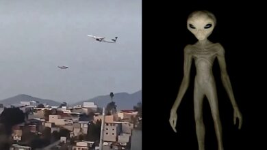 Captan supuesto OVNI en Tijuana cerca de un avión 2