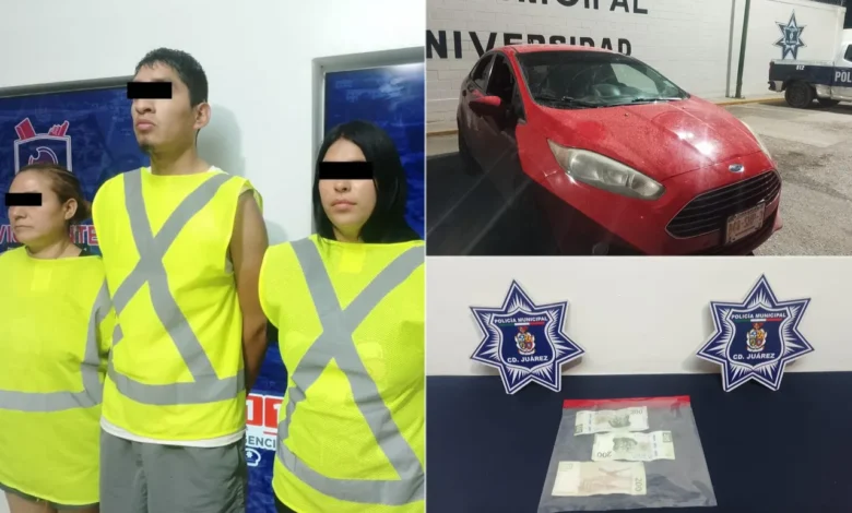 La Policía Municipal detuvo a un hombre acusado de amenazar al propietario de un autolavado; dos mujeres fueron arrestadas por desobediencia y resistencia.