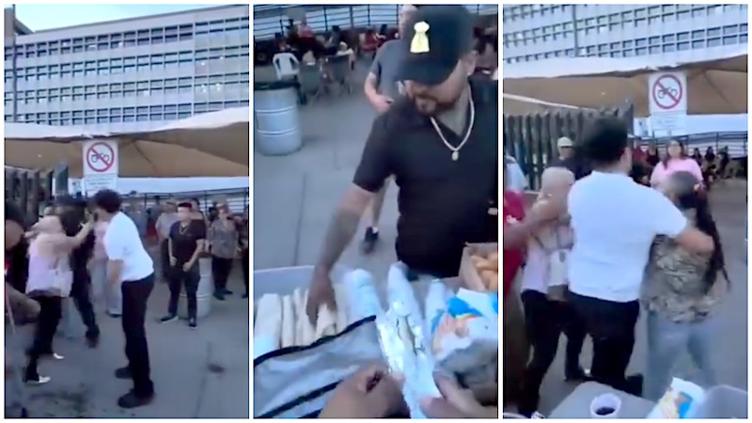 “Furia” afuera de Urgencias del IMSS: mujeres terminan a g0lp3s 1
