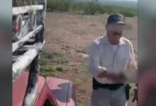 Comunidad de La Regina, en Julimes, donde se reportó un ataque armado contra un padre y su hijo