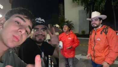Alejandro Fierro y César Gastélum antes del ataque ocurrido en Culiacán