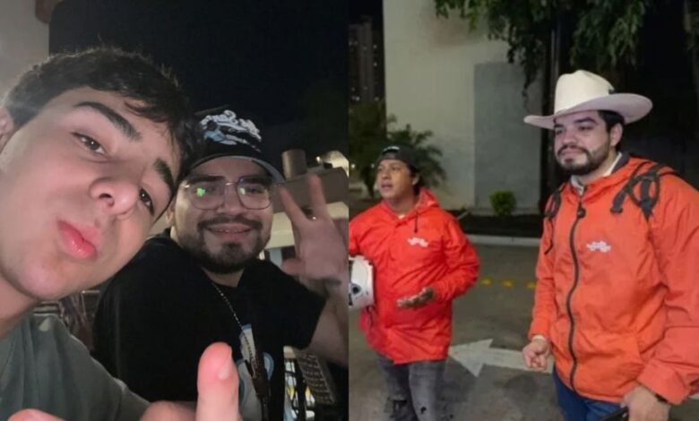 Alejandro Fierro despide a César Gastélum tras at4que en Culiacán: “Me dejaste solo” 1 Alejandro Fierro y César Gastélum antes del ataque ocurrido en Culiacán