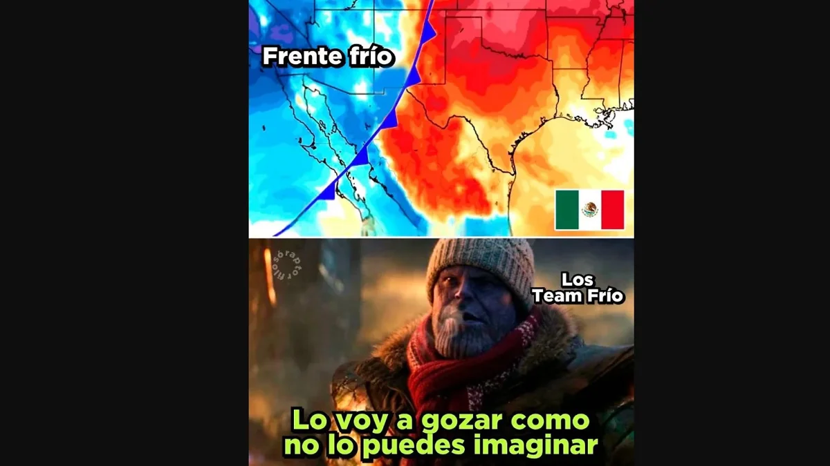 Adiós al calor: los frentes fríos comienzan a llegar a México
