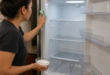 Cómo quitar el mal olor del refrigerador con bicarbonato 22
