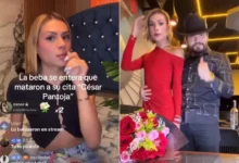 La Beba la supuesta novia de César Gastélum se enteró de su mu3r3 en vivo 7 La Beba y César Gastélum en imágenes difundidas en redes sociales