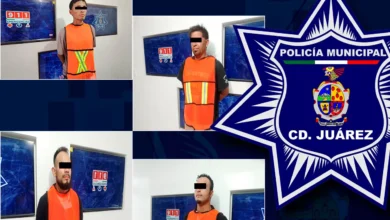Cuatro personas fueron detenidas en distintos sectores de Ciudad Juárez al confirmar que tenían órdenes de aprehensión vigentes.