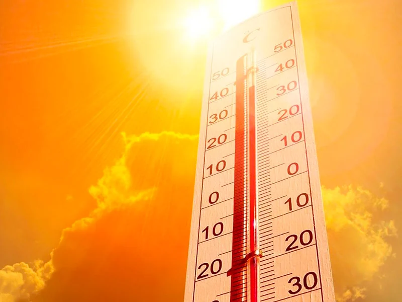 Pronóstico de 41 grados centígrados y riesgo de insolación en Ciudad Juárez