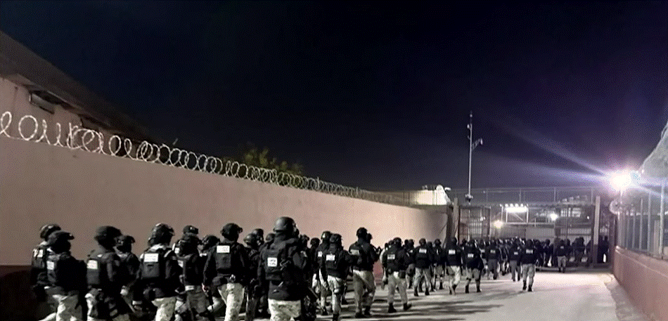 Revisan el Cereso 3 durante el cuarto aniversario del Jueves Negro 2 El operativo extraordinario se concentró en las instalaciones y en las personas privadas de la libertad; las autoridades aún no informan los resultados.