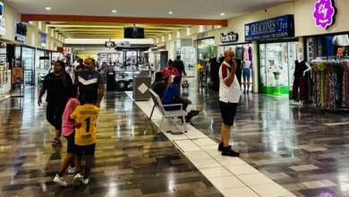 Instalaciones de Plaza Juárez Mall, que anunció una renovación con nuevas tiendas y diseño moderno