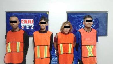 Cuatro personas fueron detenidas en Horizontes del Sur tras una revisión a un Pontiac Sunfire gris.