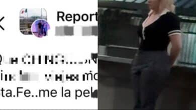 Arrestaron a mujer en el Santa Fe y presuntamente se burló; la exhibieron asustada 2