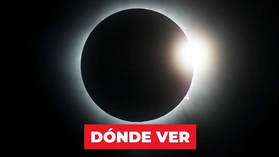 Eclipse solar total del 12 de agosto de 2026 visto desde la trayectoria de totalidad