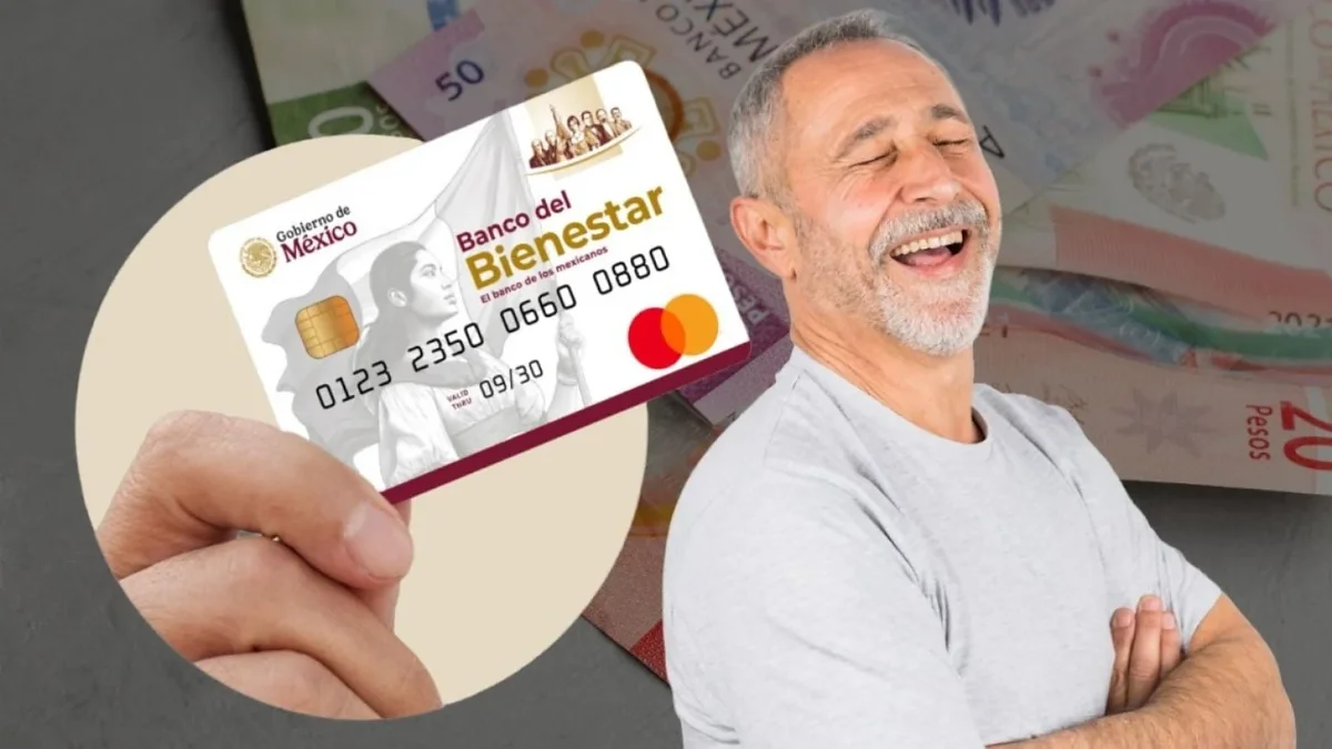 Tarjeta de la Pensión del Bienestar para adultos mayores y pago de 6,400 pesos