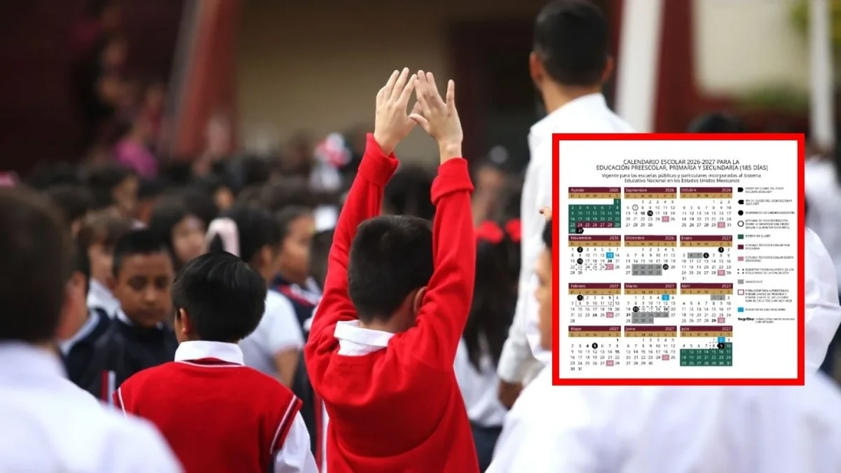Calendario SEP 2026-2027 con fechas del Consejo Técnico Escolar