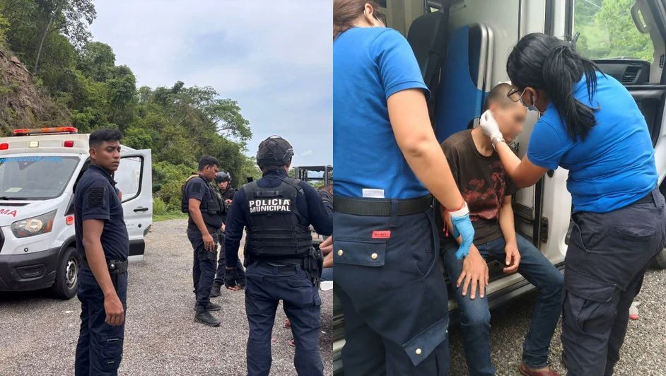 Operativo de seguridad en Lázaro Cárdenas donde localizaron a tres jóvenes desaparecidos