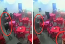 Momento exacto en que acr1bill4n al primo de Alfredo Olivas en una taquería en Zapopan 8 Taquería de Zapopan donde se reportó el ataque contra el primo de Alfredo Olivas