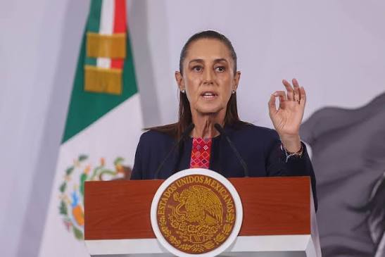 Sheinbaum dice que retiro de visas tiene intención política de EU y acusa injerencia 1 Claudia Sheinbaum habla sobre el retiro de visas durante su conferencia matutina