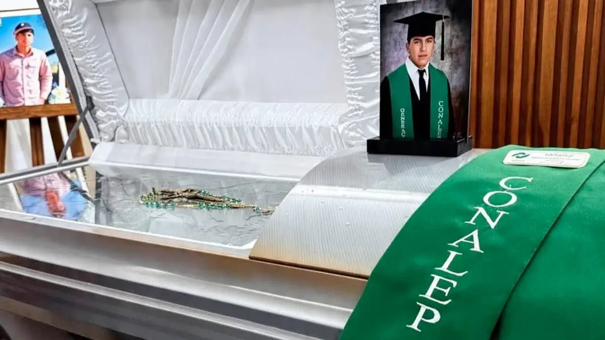 Plantel Conalep 2 de Saltillo que lamentó la muerte del estudiante Ricardo Hernández Contreras