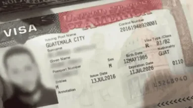 Solicitante revisa documentos para demostrar arraigo durante el trámite de visa estadounidense
