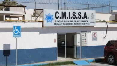Unidad de Seguridad Vial durante una intervención a conductores en Ciudad Juárez