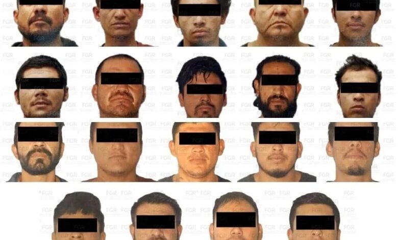 Condenan hasta 18 años a 19 integrantes del CJNG en Jalisco 1 Integrantes del CJNG condenados por un tribunal federal de Jalisco