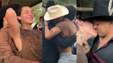 Kunno y Maza clan se dan besos muy cali3nt3s 2 Un adelanto del podcast “Vida de Rancho” muestra a los creadores de contenido besándose; hasta ahora, ninguno ha señalado que la escena represente un cambio en su vida personal.