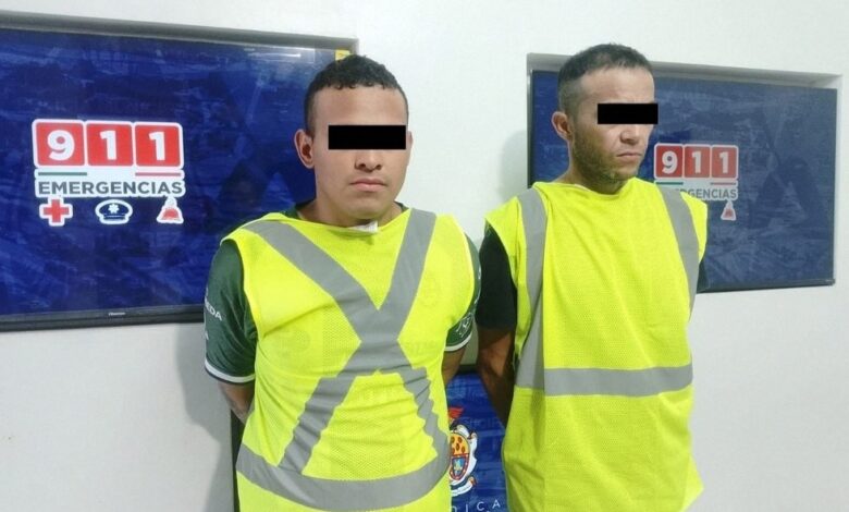 Parque de Riberas del Bravo donde policías detuvieron a dos hombres con cristal