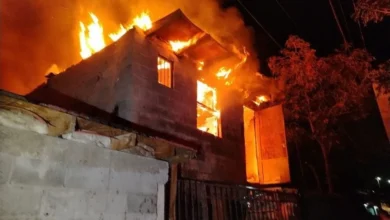 Detienen a hombre acusado de inc3nd1ar vivienda tras discusión familiar en La Presa 4