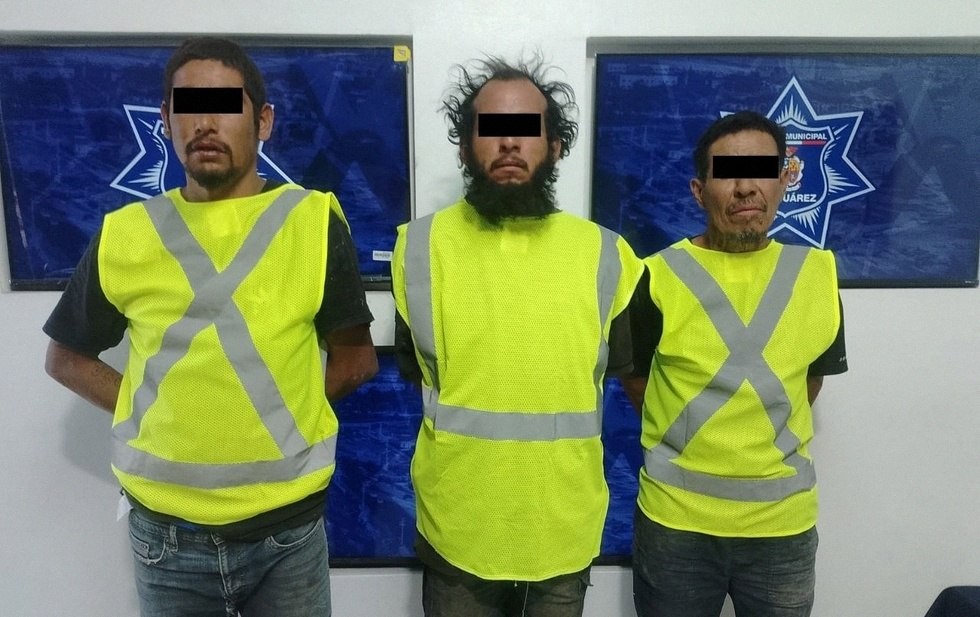Área del parque Chamizal donde tres acusados fueron detenidos en Ciudad Juárez