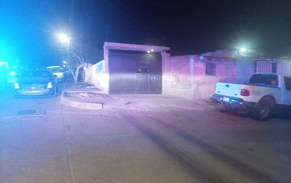 Zona del ataque a tiros contra un hombre de 21 años en la colonia Álvaro Obregón de Ciudad Juárez