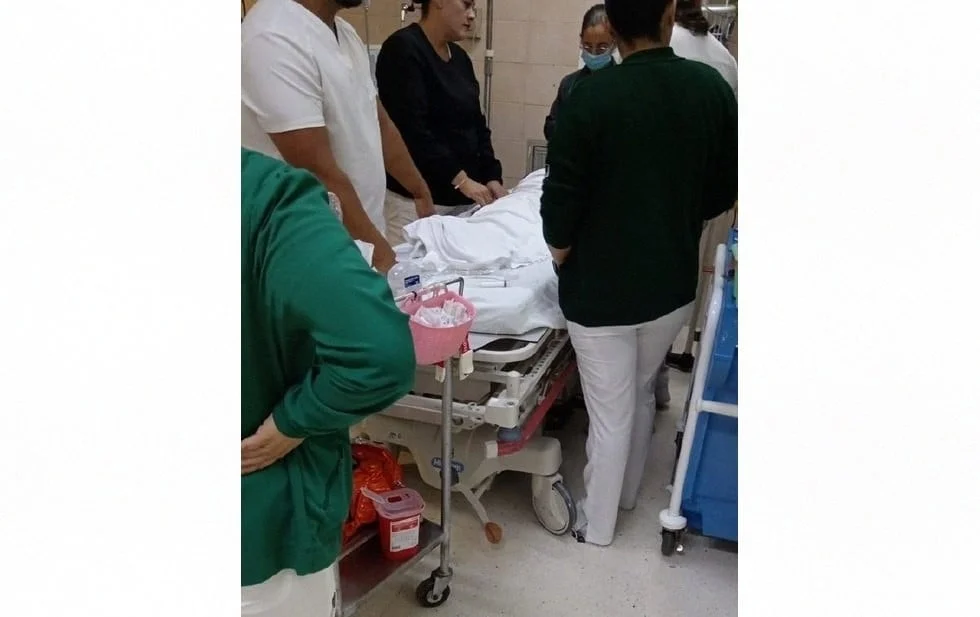 Alberca de terraza donde un niño de 6 años sufrió un accidente en Ciudad Juárez