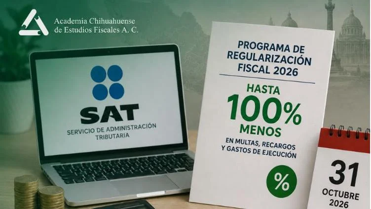 Contribuyente revisa los requisitos del Programa de Regularización Fiscal del SAT