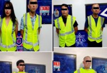 Patrulla de la Policía Municipal durante un operativo en Ciudad Juárez