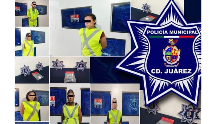 Arresta SSPM a seis personas por narcomenudeo 1 Unidad de la SSPM durante un operativo en Ciudad Juárez