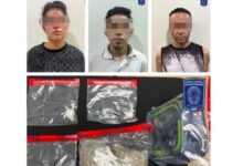 Sorprenden a tres con cristal y marihuana en Riberas del Bravo 4 Intervención de agentes estatales en el sector Riberas del Bravo de Ciudad Juárez