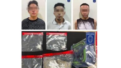 Sorprenden a tres con cristal y marihuana en Riberas del Bravo 5 Intervención de agentes estatales en el sector Riberas del Bravo de Ciudad Juárez