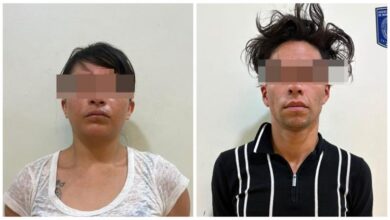 Detienen a pareja con 21 envoltorios de cr1st4l en Parajes del Sol 2 Cruce de calles en Parajes del Sol donde la AEI reportó la detención de una pareja