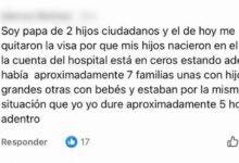 “Me quitaron la visa porque mis hijos nacieron en El Paso” papá escribió en redes sociales 2 Cruce fronterizo entre Ciudad Juárez y El Paso relacionado con una denuncia sobre el retiro de una visa
