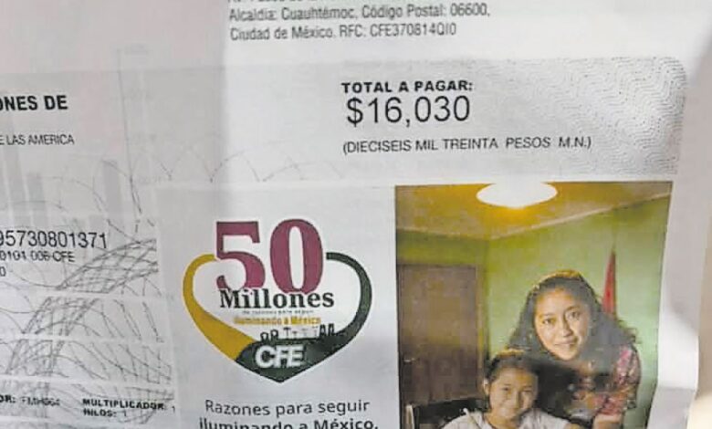 Se quejan de cobros excesivos de la CFE en Valle del Sol 1 Recibo de la CFE cuestionado por vecinos de Valle del Sol en Ciudad Juárez