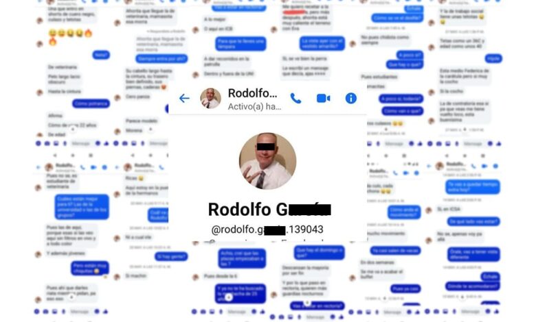 Difunden mensajes de ac0.s0 s3x.u4l de guardia de UACJ 1 Instalaciones de la UACJ en Ciudad Juárez, donde fue separado un guardia señalado por mensajes de contenido sexual