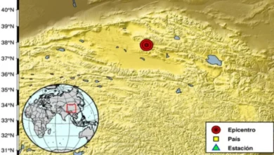 El USGS ubicó el epicentro en una zona remota y activó una alerta amarilla para evaluar posibles daños humanos y económicos.