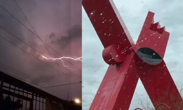 Protección Civil emite alerta por tormenta rumbo a Juárez 1