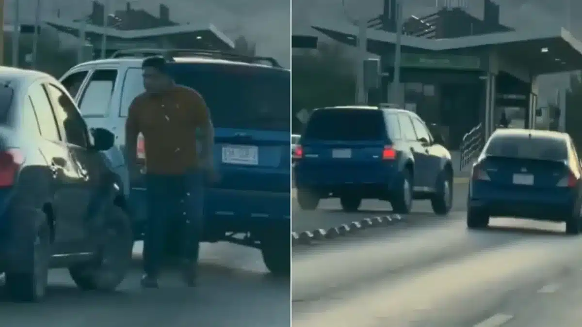 Tremenda pelea se desata en calles de Juárez