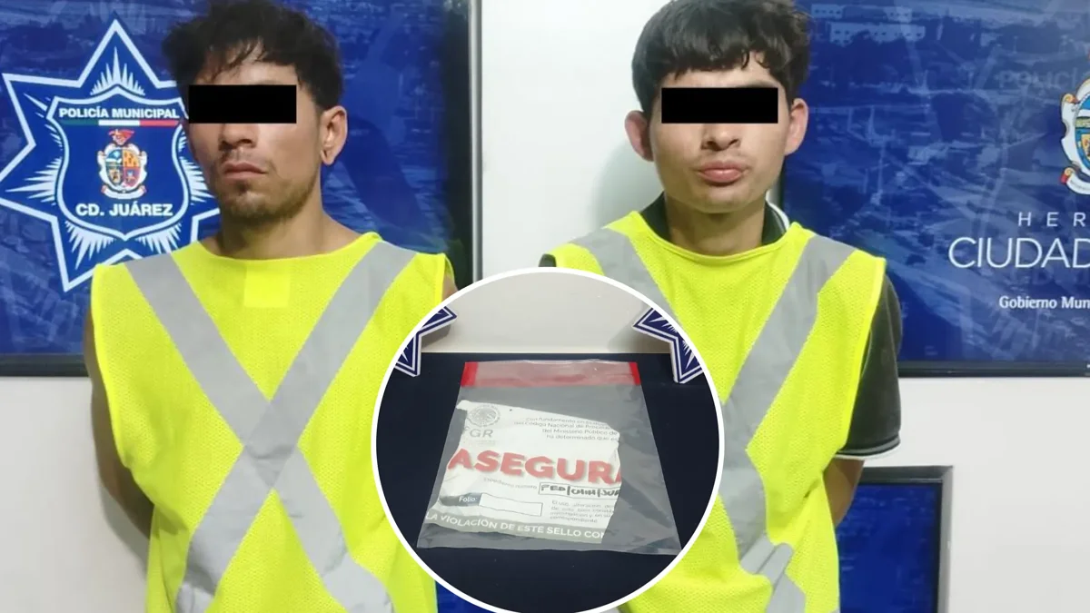 Detención de dos hombres en un taller asegurado de Ciudad Juárez