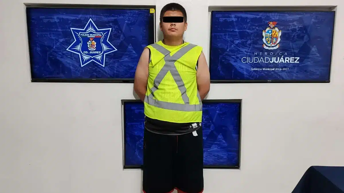 Tiene 19 años y es un delincuente; es detenido por robo