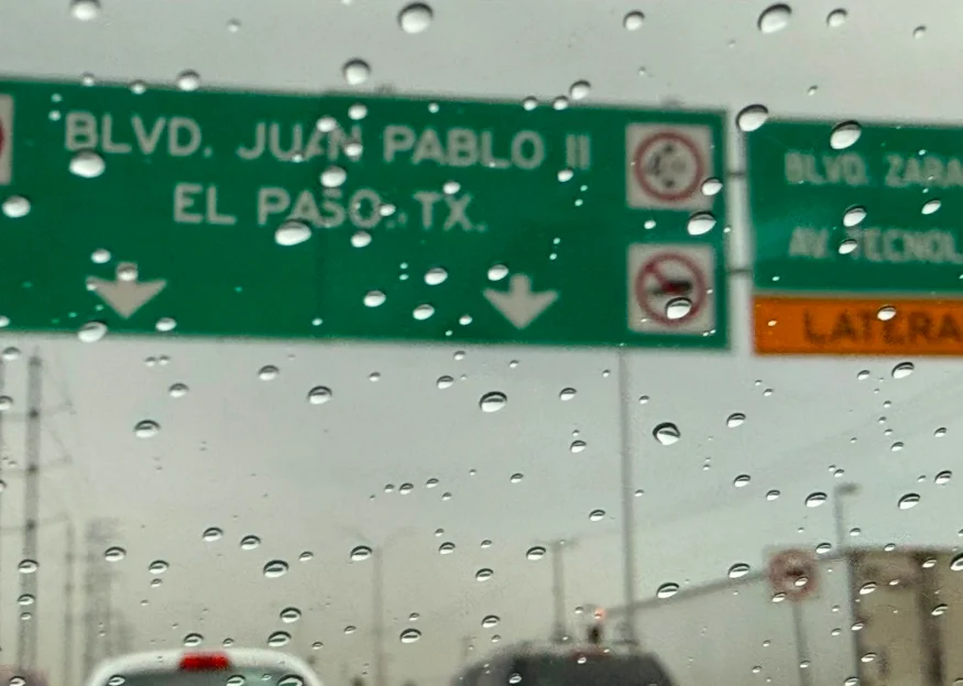 Amanece nublado y sube a 30% la lluvia en Juárez