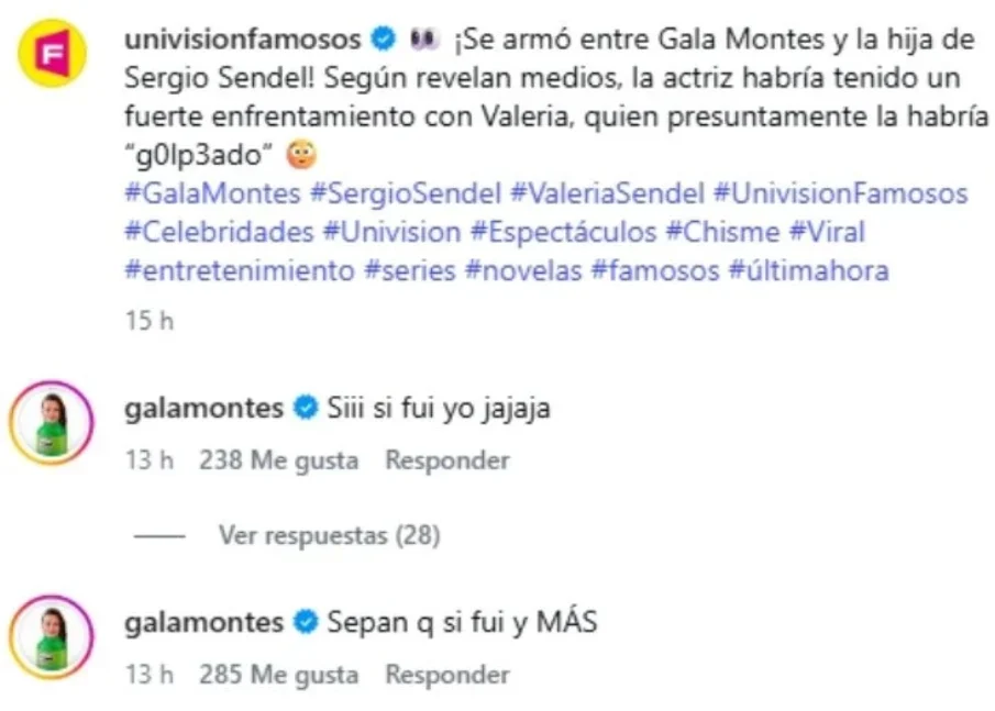 ¡Se armó el pleito! Gala Montes admite agresión a Valeria Sendel 2