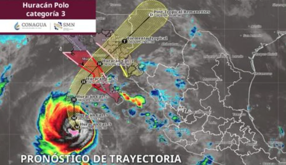 Huracán “Polo” pone en alerta a Chihuahua 2